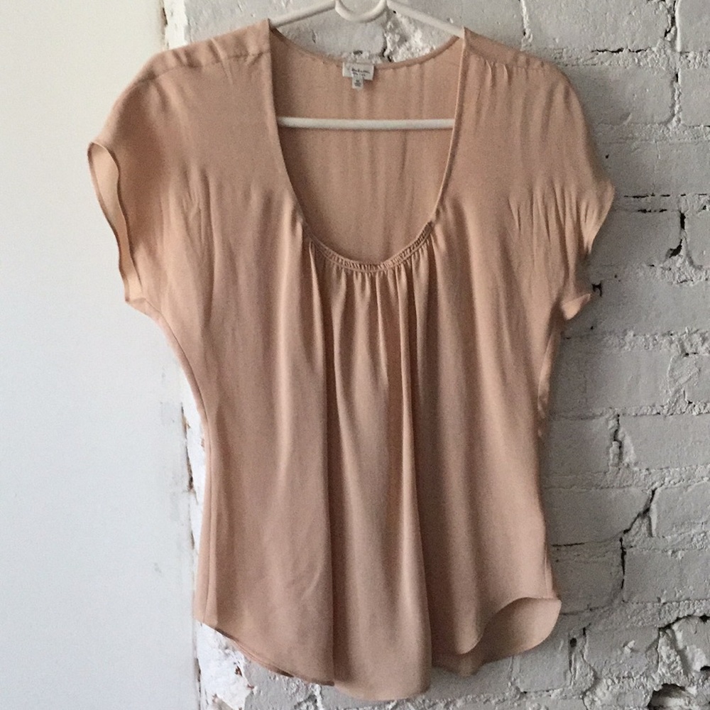 Aritzia t.babaton 100% Silk Tee in XS